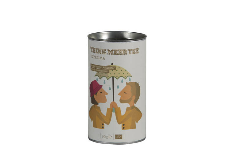 Trink Meer Tee Reizklima, aromatisierter Kräutertee - Hauch von Meersalz